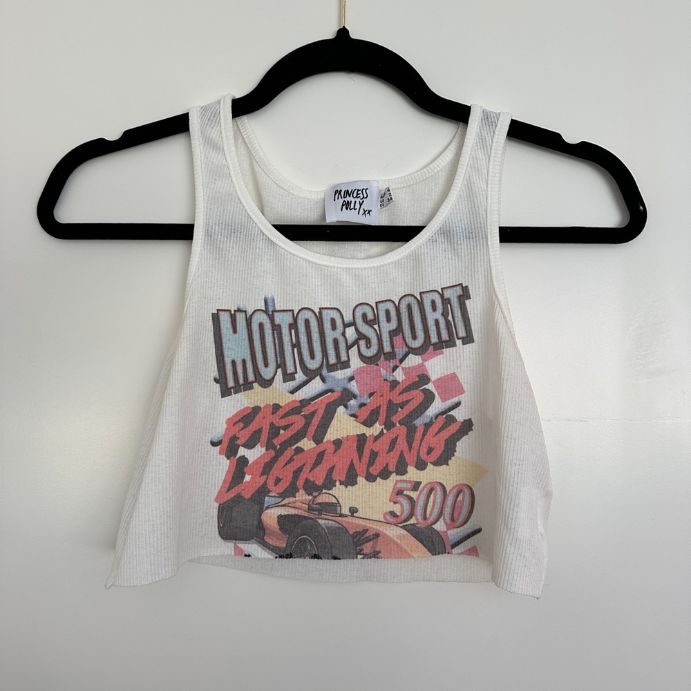 Princess Polly - Motorsport tank top white